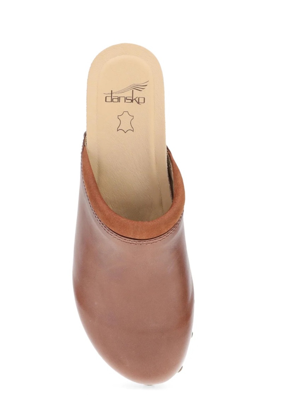 Dansko Andie 
$220 women size 37 US 6-6.5 gently used
Color Tan Calf Mule - Picture 2 of 16
